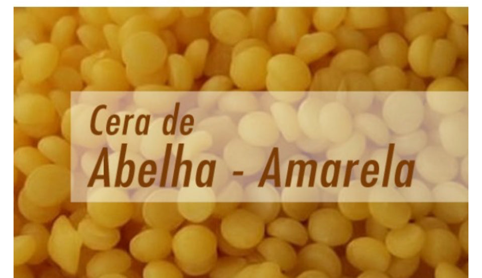 CERA DE ABELHA - AMARELA EM PÉROLAS - 250 gr