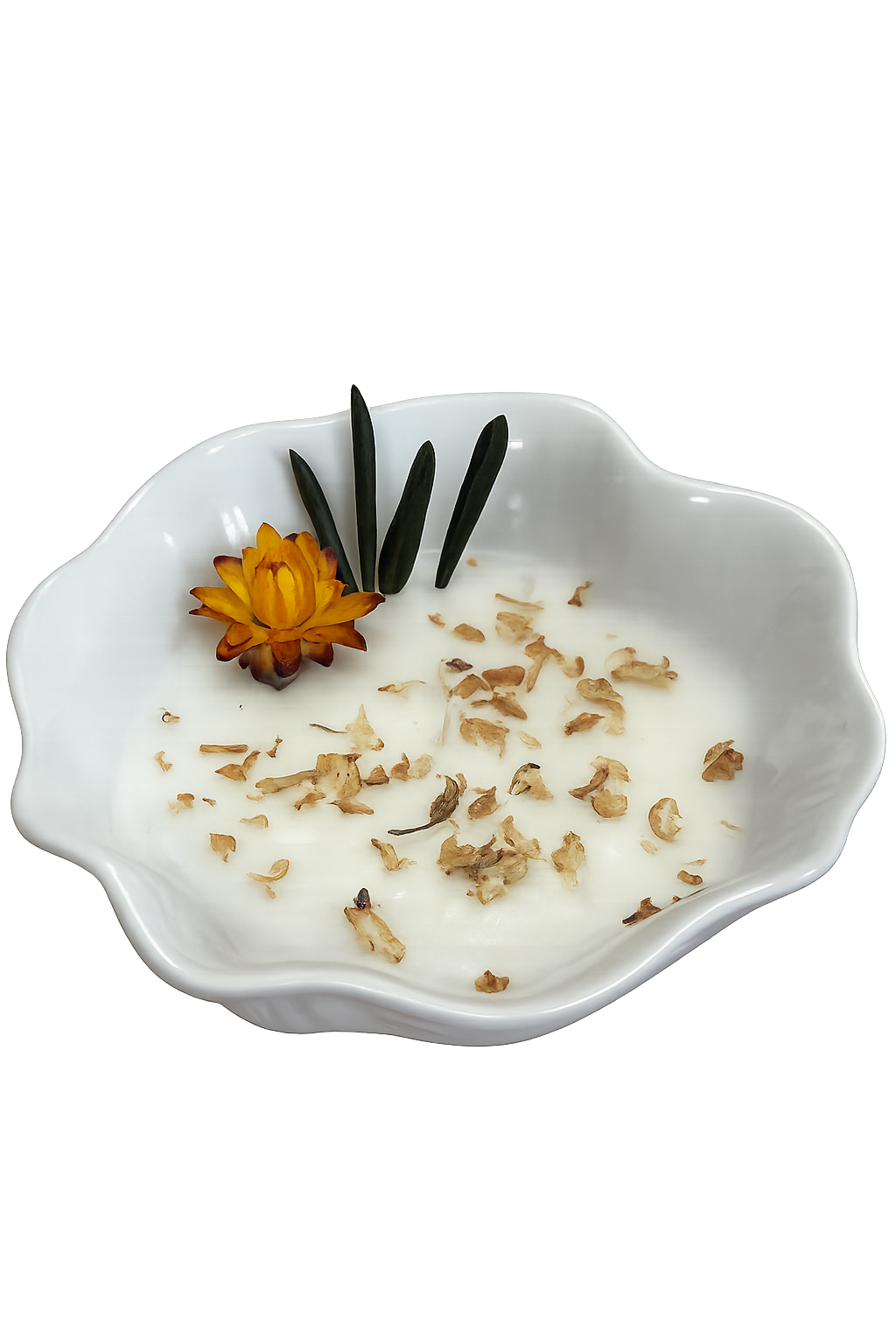 “Magia ao Entardecer”  uma vela com um brilho suave dos instantes mais bonitos