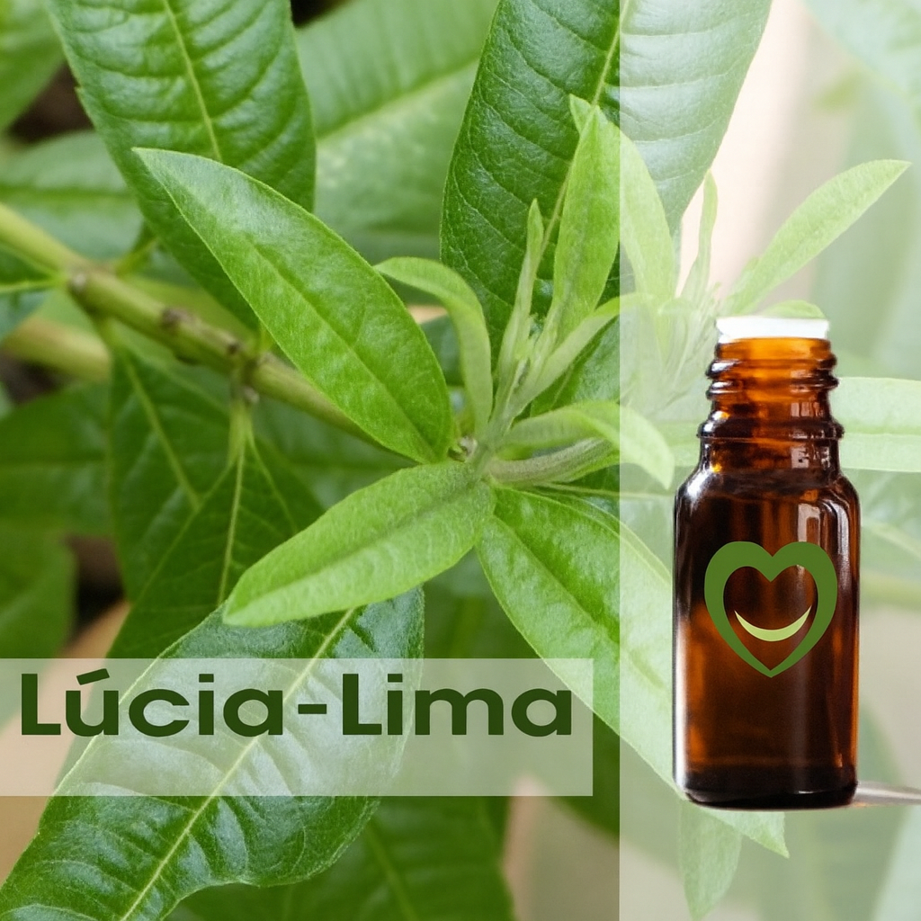 LUCIA-LIMA (VERBENA-LIMÃO) - ÓLEO ESSENCIAL- 10ml